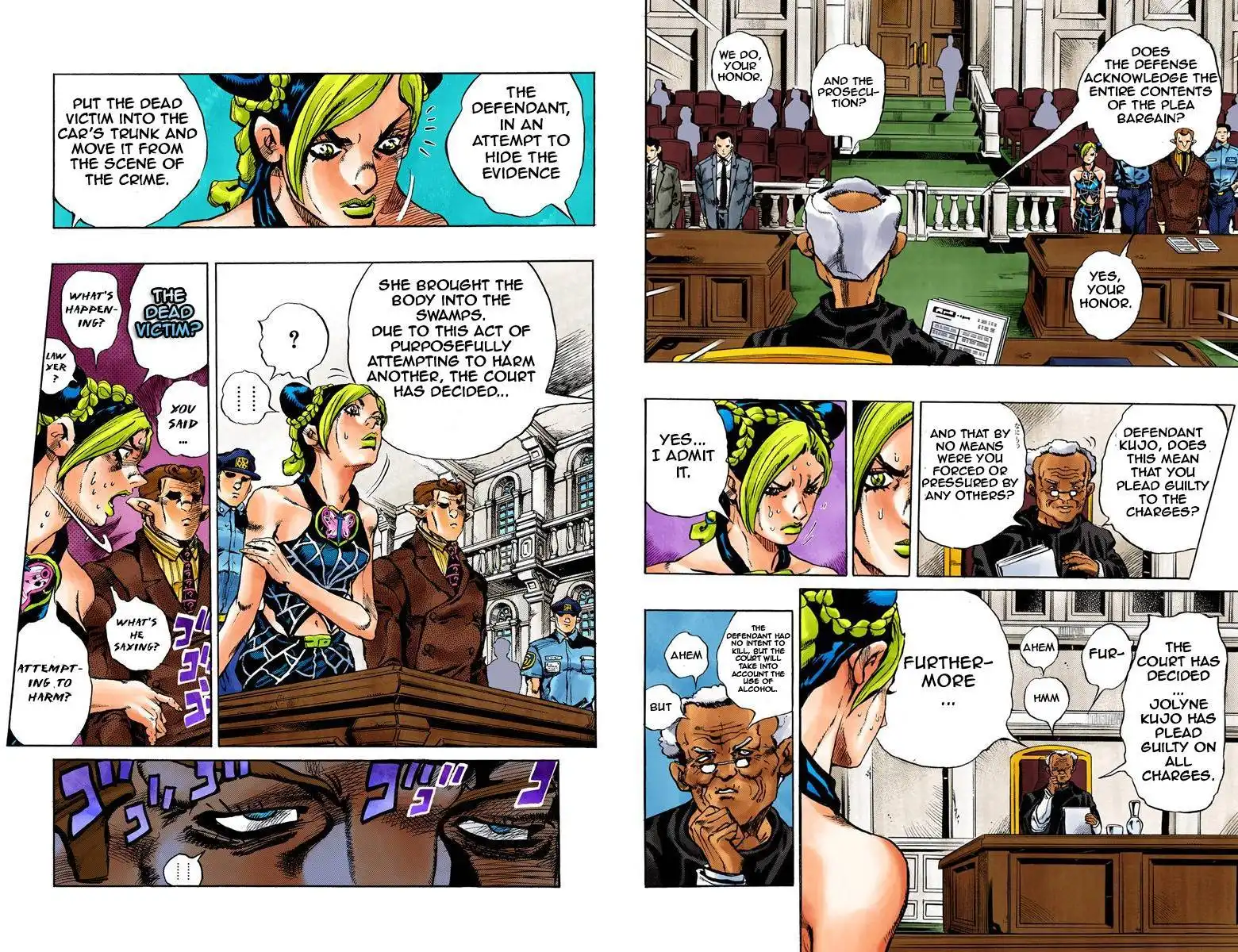 JoJos Bizarre Adventure Part 6: Stone Ocean Chapter 596 12